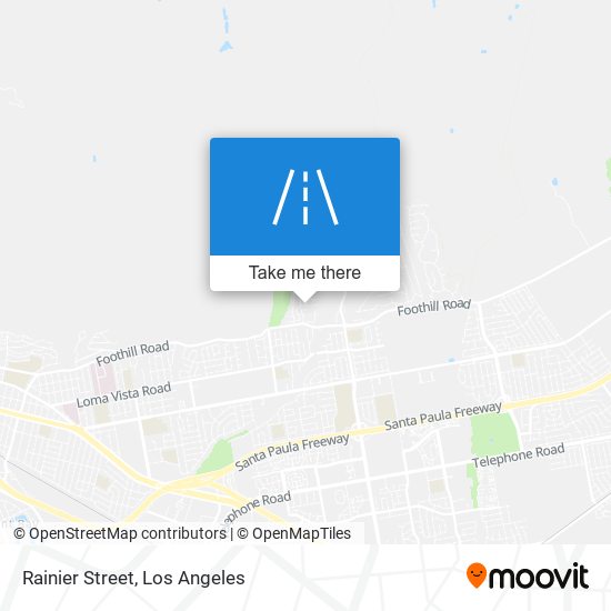Mapa de Rainier Street