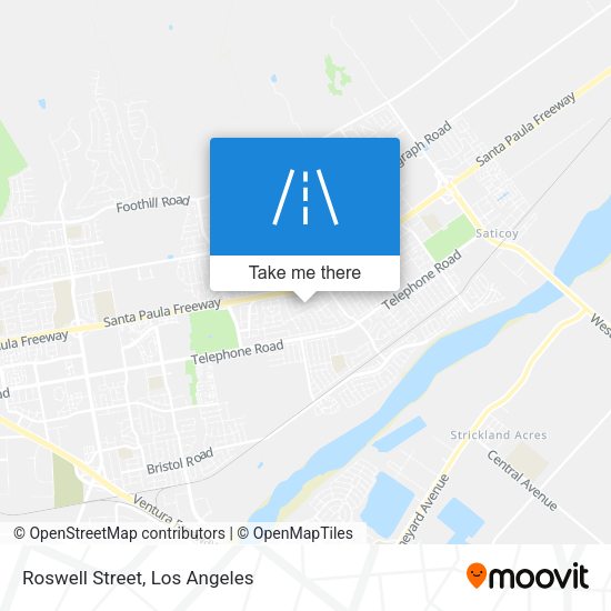 Mapa de Roswell Street
