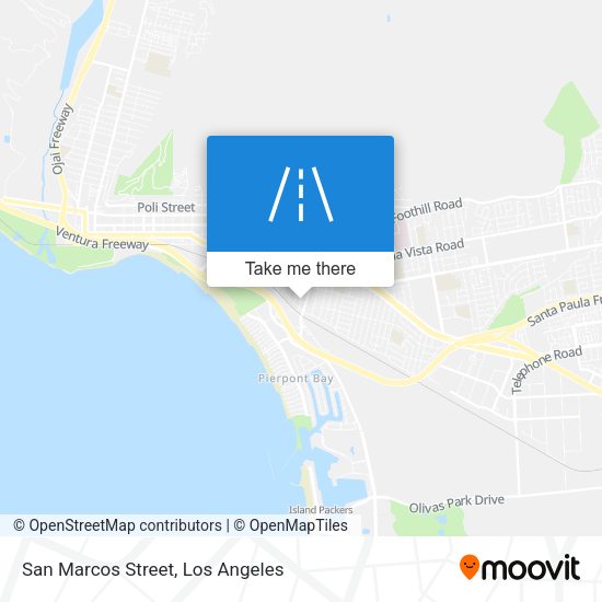 San Marcos Street map