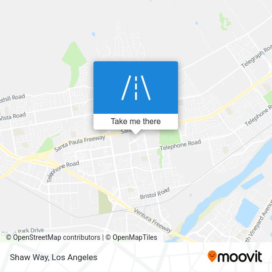 Mapa de Shaw Way