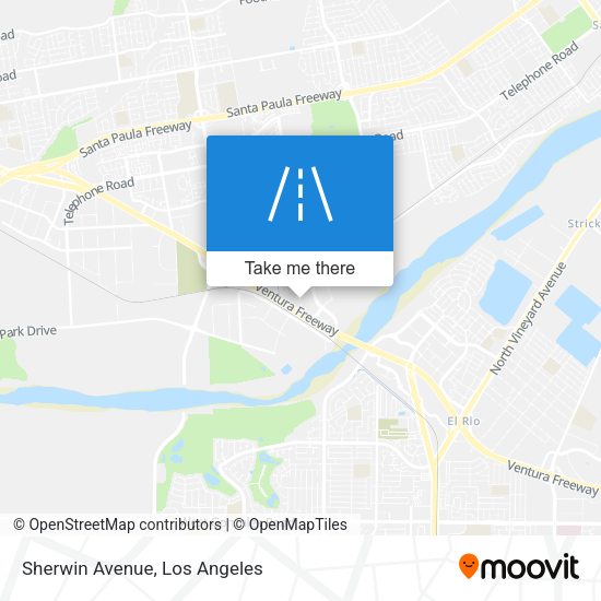 Mapa de Sherwin Avenue