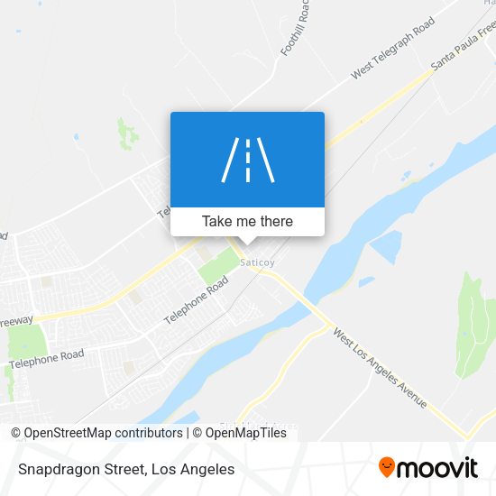 Snapdragon Street map