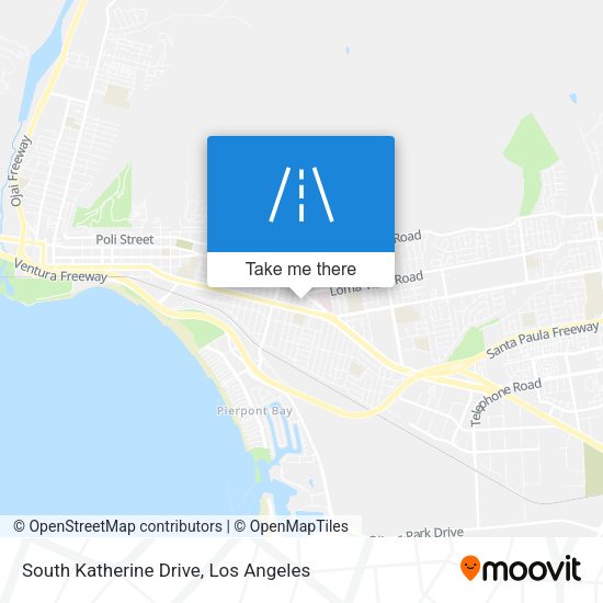 Mapa de South Katherine Drive