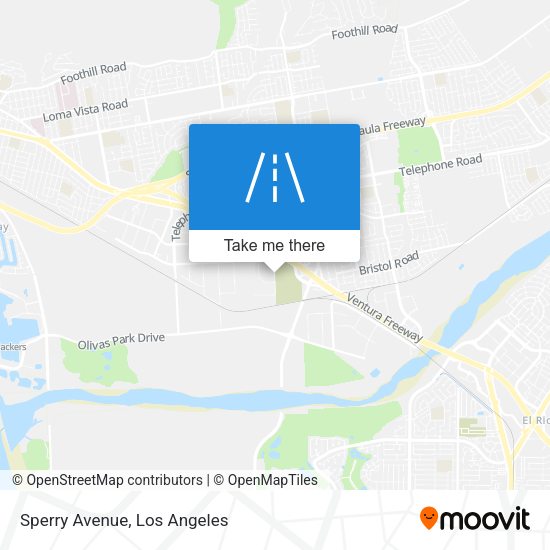 Mapa de Sperry Avenue