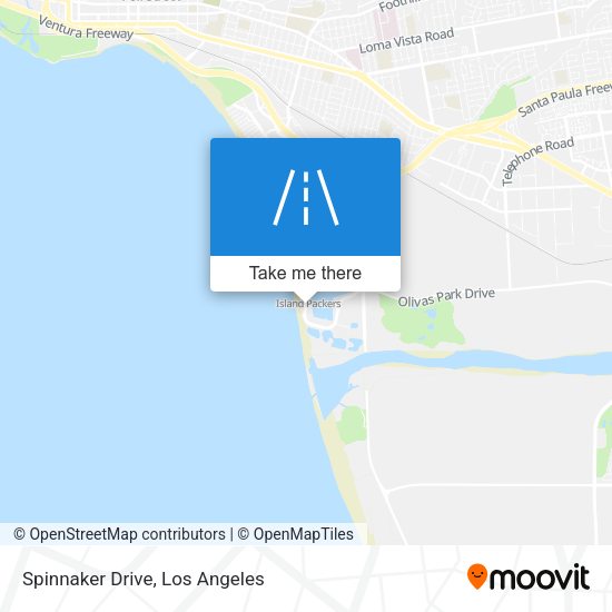 Mapa de Spinnaker Drive