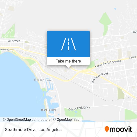 Mapa de Strathmore Drive