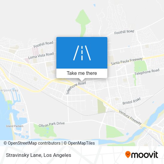 Mapa de Stravinsky Lane