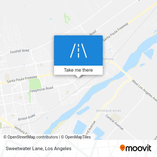 Sweetwater Lane map