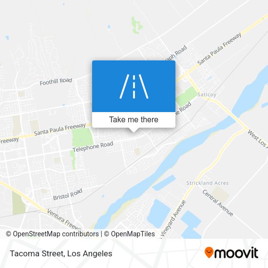 Mapa de Tacoma Street