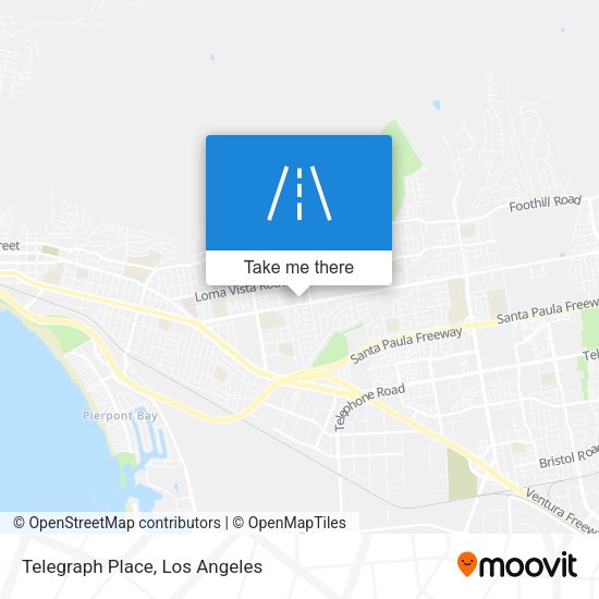 Mapa de Telegraph Place