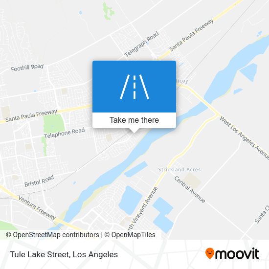 Mapa de Tule Lake Street