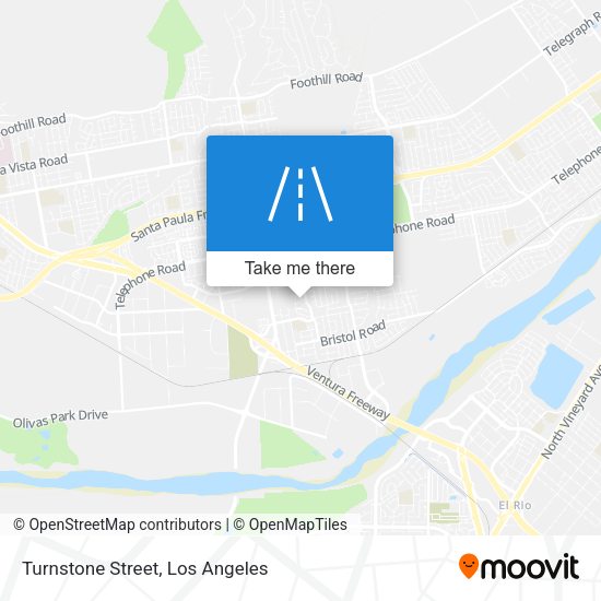 Mapa de Turnstone Street