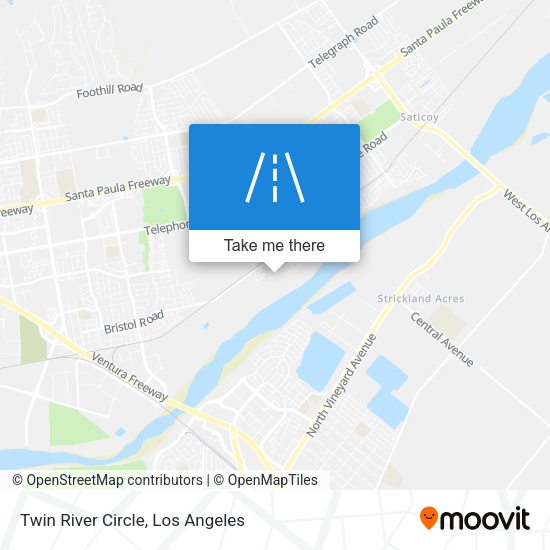 Twin River Circle map