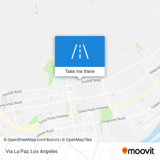 Mapa de Via La Paz