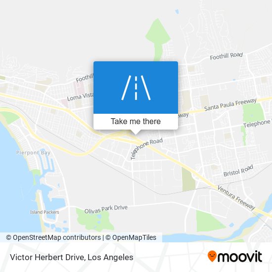 Victor Herbert Drive map