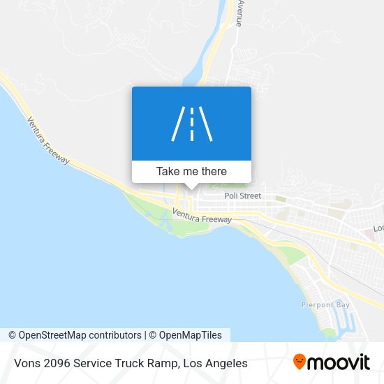 Vons 2096 Service Truck Ramp map