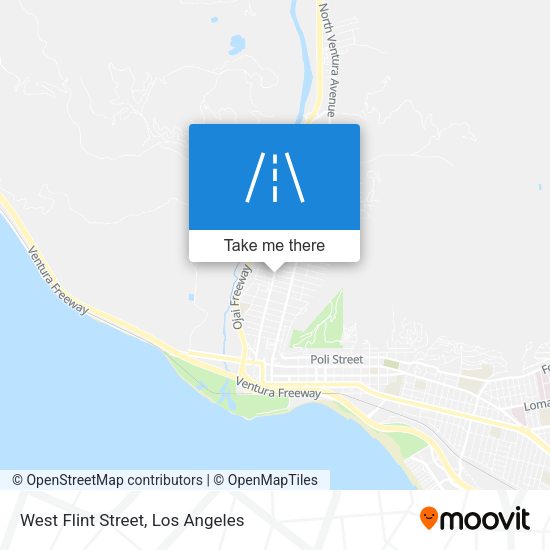 Mapa de West Flint Street