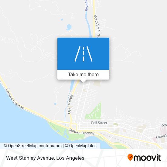 Mapa de West Stanley Avenue
