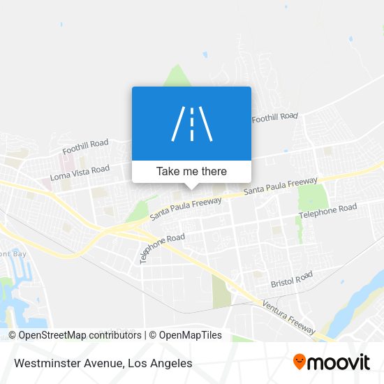 Mapa de Westminster Avenue