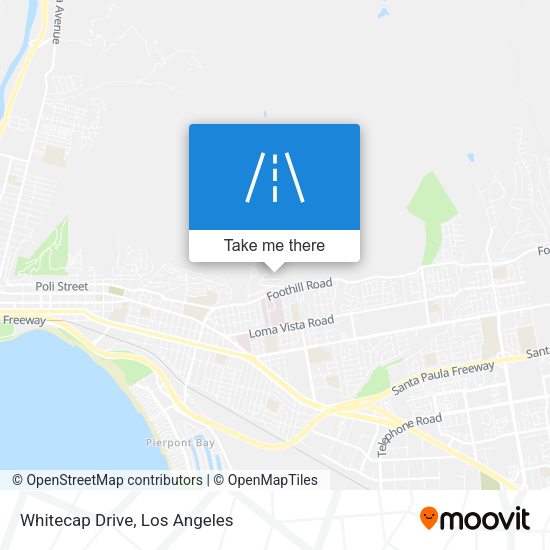 Mapa de Whitecap Drive