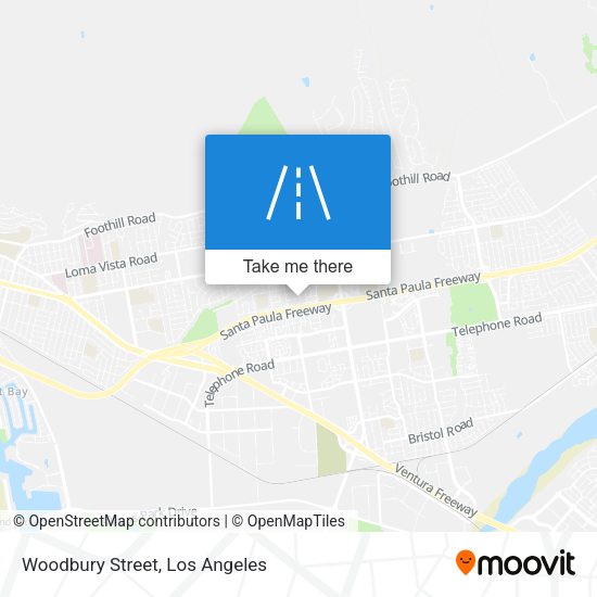 Mapa de Woodbury Street