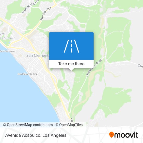 Avenida Acapulco map