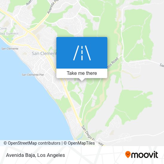 Mapa de Avenida Baja