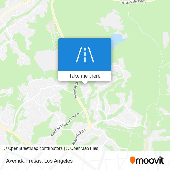 Mapa de Avenida Fresas