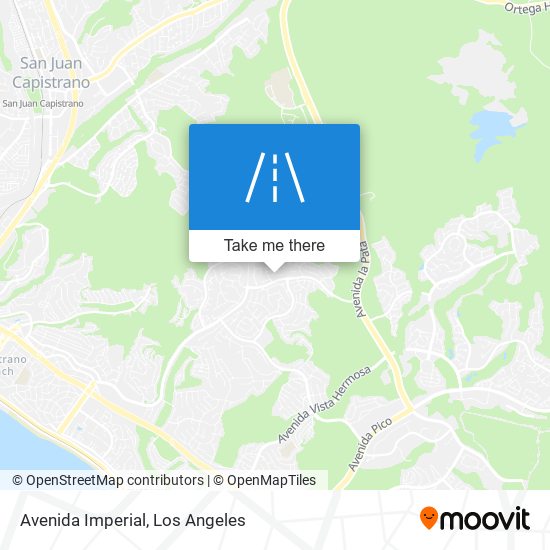 Avenida Imperial map