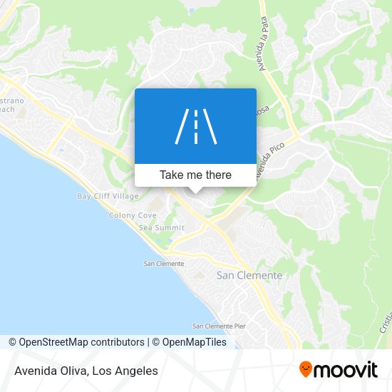 Mapa de Avenida Oliva