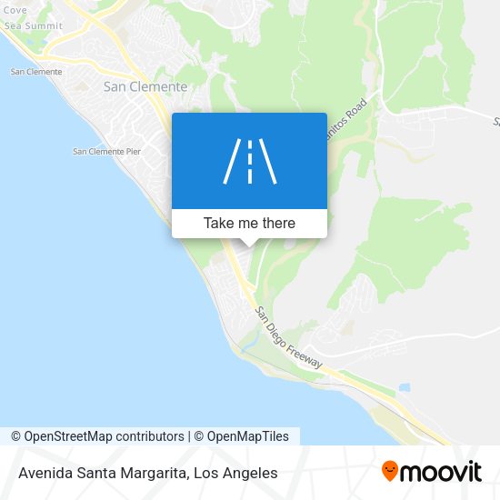 Mapa de Avenida Santa Margarita