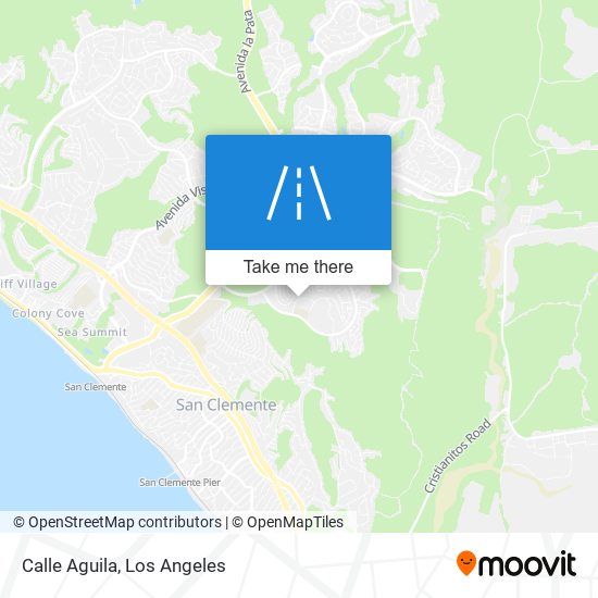 Mapa de Calle Aguila