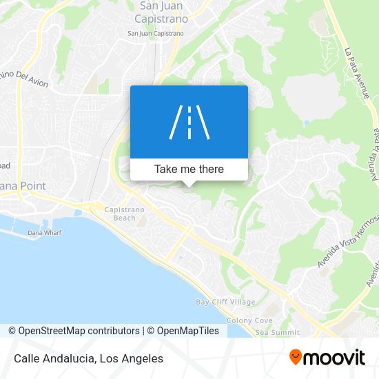 Mapa de Calle Andalucia