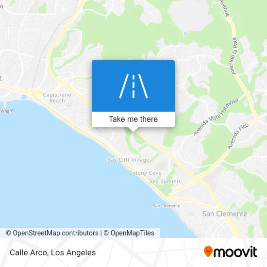 Mapa de Calle Arco