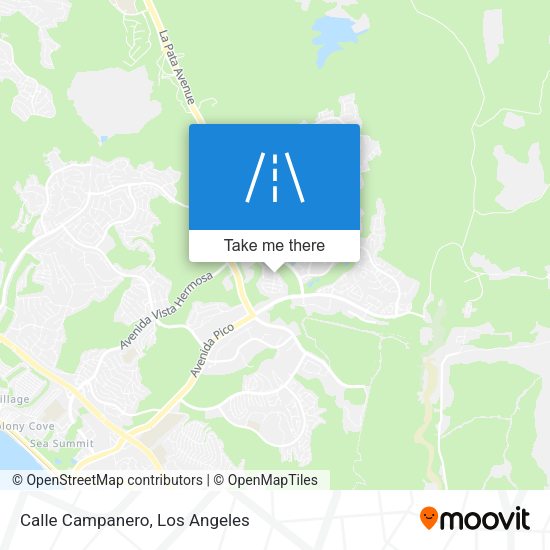Mapa de Calle Campanero