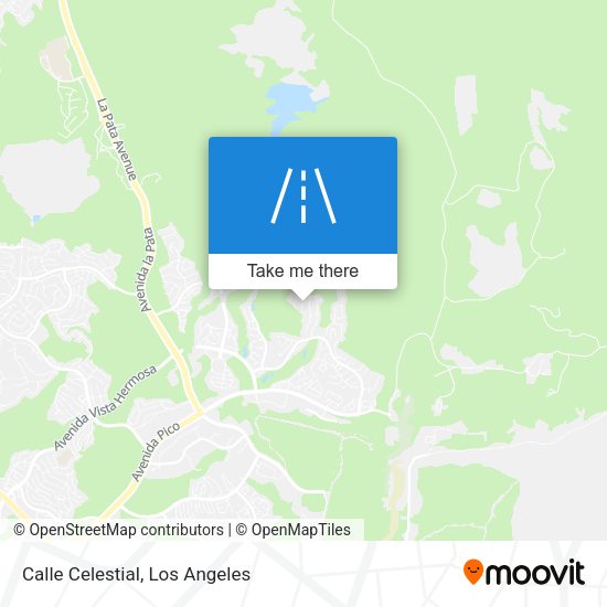 Calle Celestial map