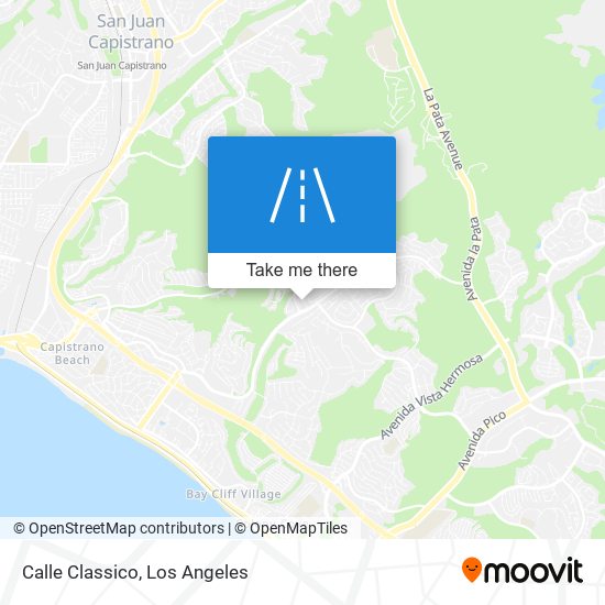Mapa de Calle Classico