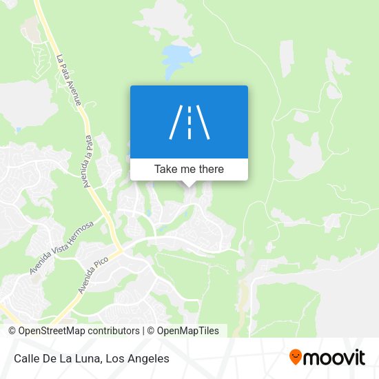 Calle De La Luna map