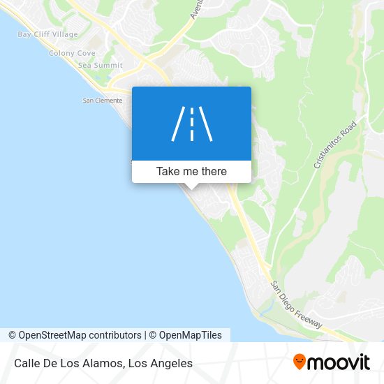 Mapa de Calle De Los Alamos
