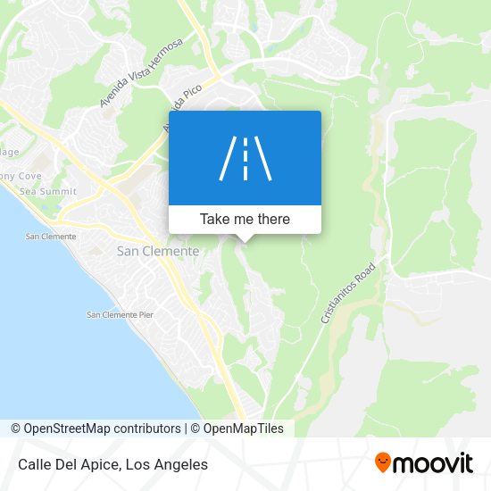 Mapa de Calle Del Apice