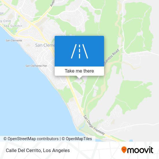 Calle Del Cerrito map