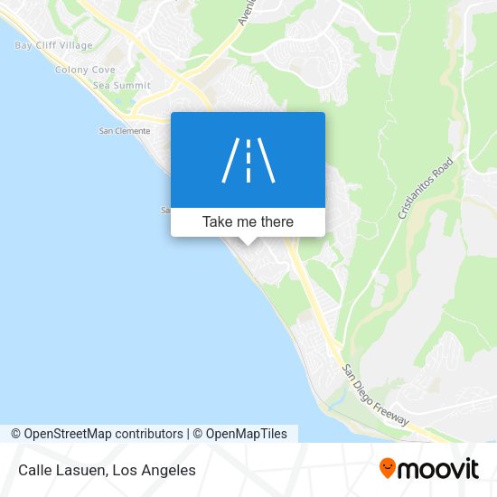 Calle Lasuen map