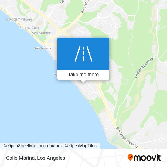 Mapa de Calle Marina