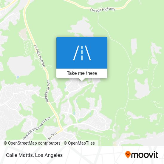 Mapa de Calle Mattis