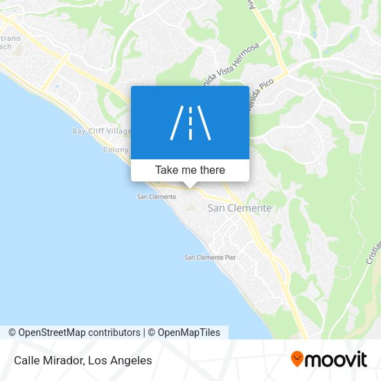Mapa de Calle Mirador
