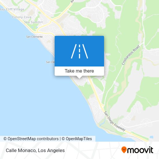 Mapa de Calle Monaco