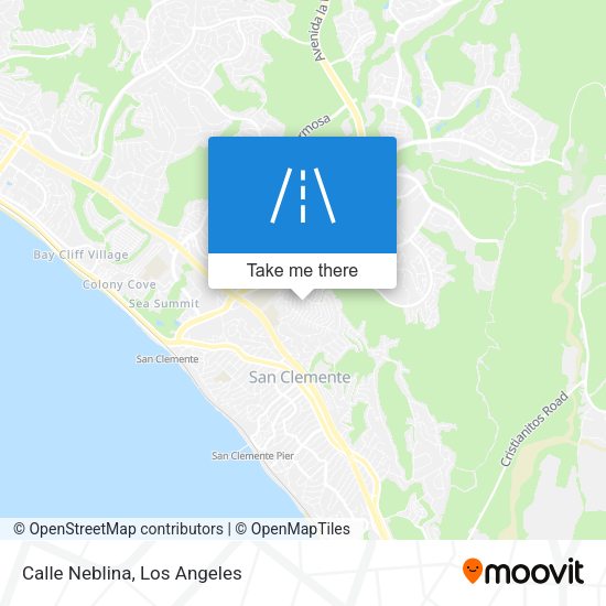 Mapa de Calle Neblina