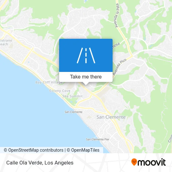 Calle Ola Verde map