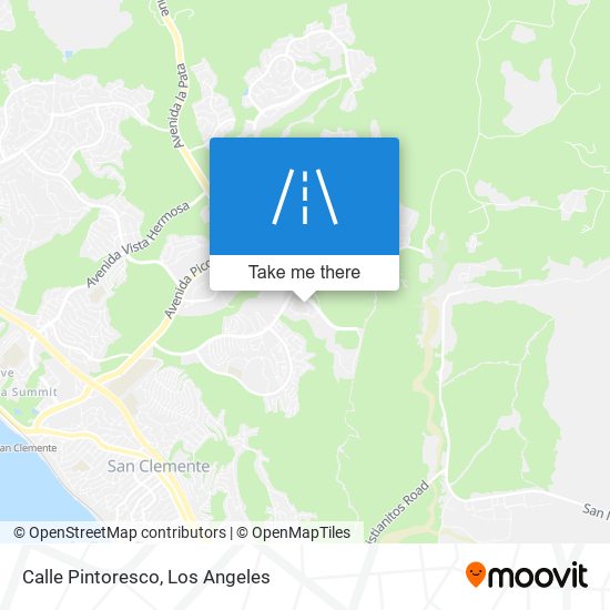 Calle Pintoresco map