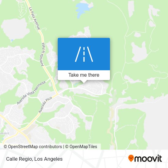 Mapa de Calle Regio